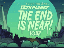 Tablet Screenshot of 12thplanet.wantickets.com